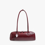 Lola Glossy Vegan Leather Shoulder Bag
