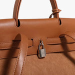 Aria Vegan Suede & Leather Hybrid Backpack