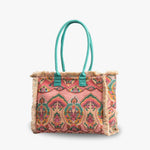 Flora Vegan Leather Tote Bag
