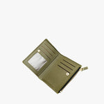Fleur Embroidered Vegan Leather Wallet