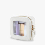 Amia Structured Vegan Leather Makeup Pouch