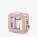 Amia Structured Vegan Leather Makeup Pouch