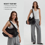 Launa Vegan Leather Crossbody Bag