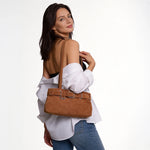 Sela Vegan Leather Shoulder Bag