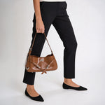 Iona Pillowed Vegan Leather Shoulder Bag