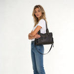Bria Vegan Leather Crossbody Bag