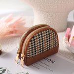 Moya Structured Vegan Leather Zip Wallet
