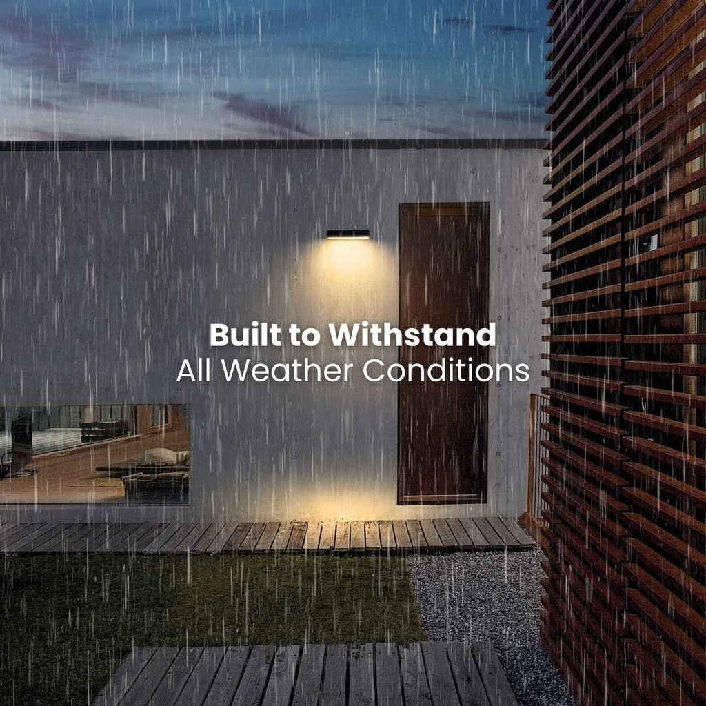 Solar Wall Light with Motion Sensor