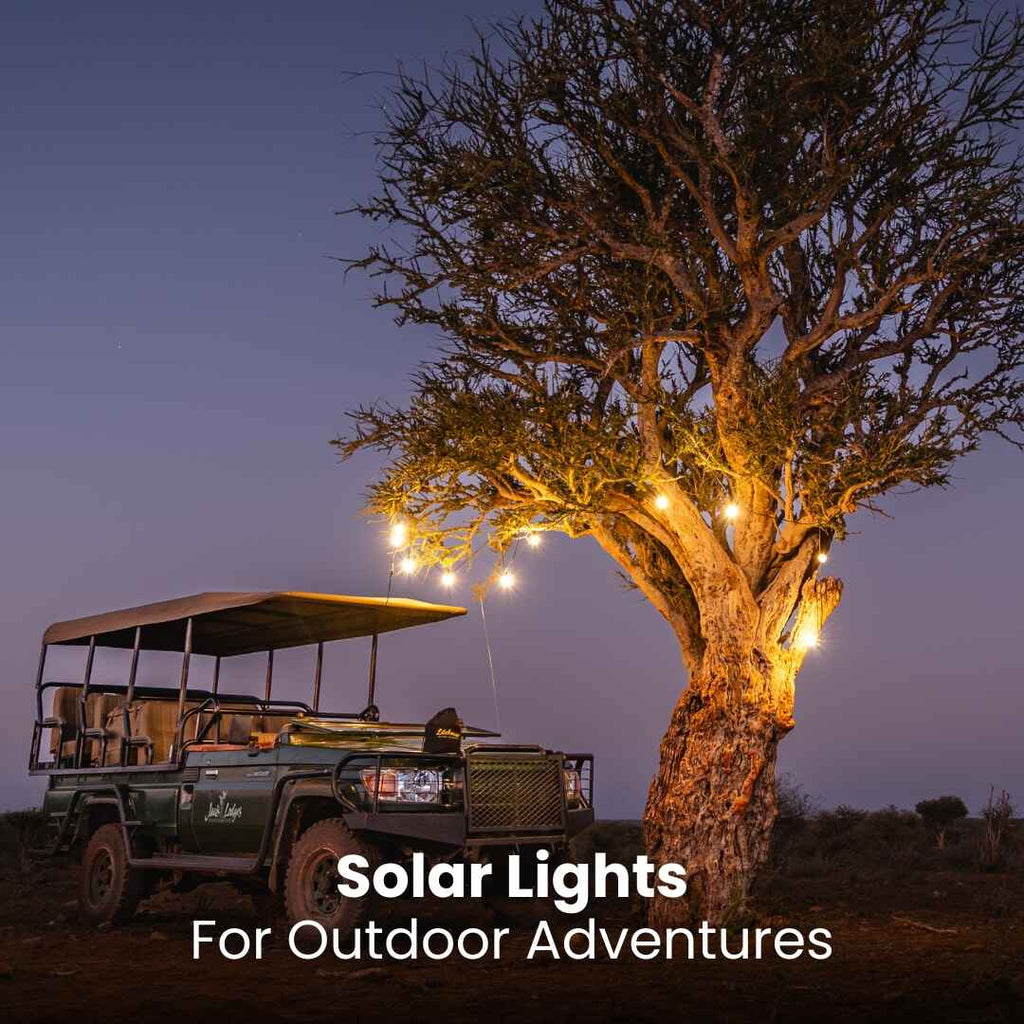 Premium Solar Bulb String Lights - 33 feet | 10 meters