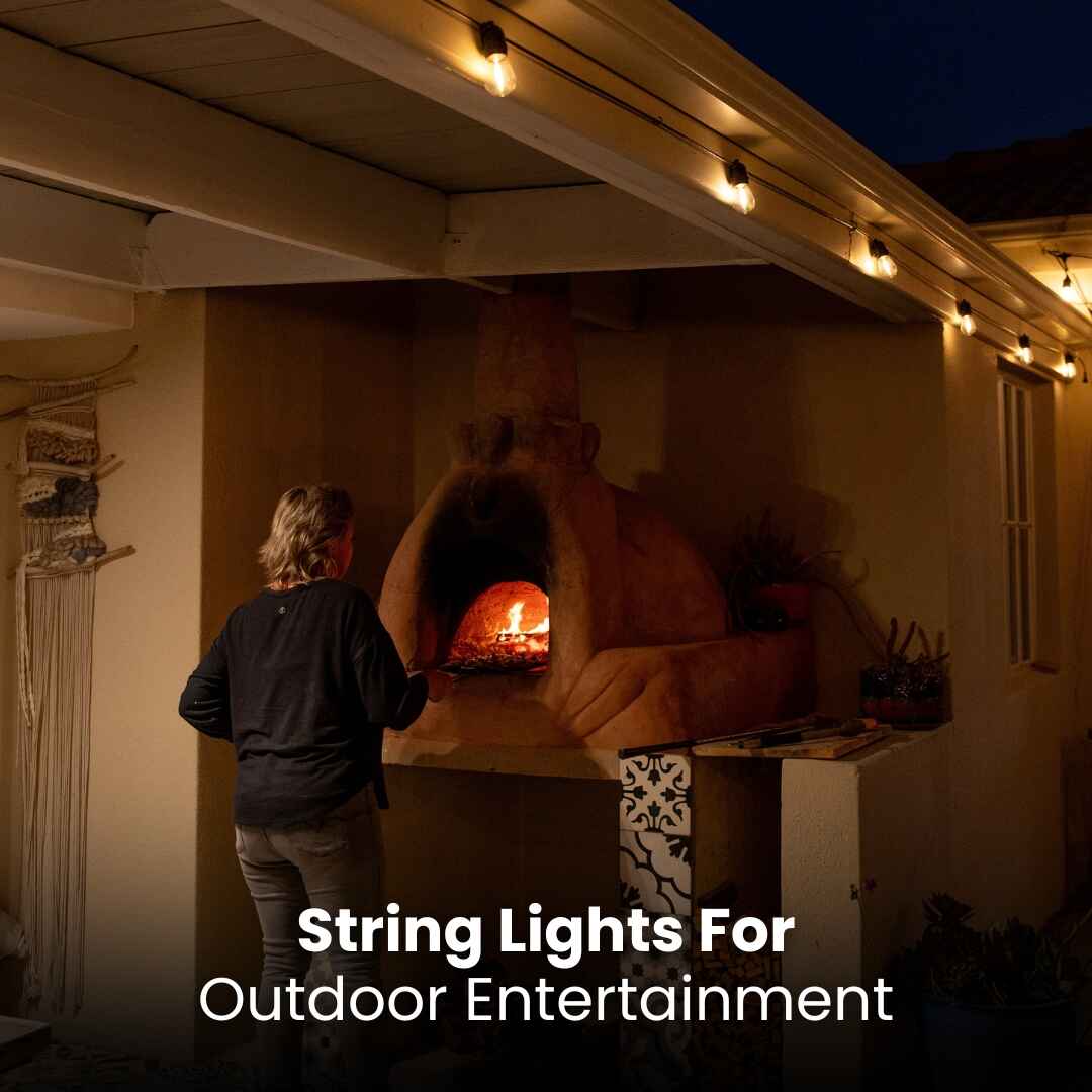Premium Solar Bulb String Lights - 33 feet | 10 meters